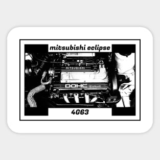 MITSUBISHI ECLIPSE D30 ENGINE Sticker